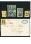 Stamp of Mexico » 1856-61 "Hidalgo" Issues 1856 Mazatlán ½ real – 2 Reales group