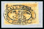 Stamp of Mexico » 1856-61 "Hidalgo" Issues 1856 Various Districts ½ Real – 8 Reales (Sc #1-5) balance of the 1856 district collection