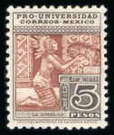 Stamp of Mexico » Later Issues 1934 Pro University Set 1c-10p