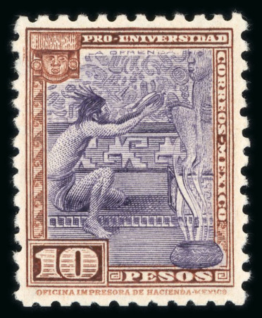 Stamp of Mexico » Later Issues 1934 Pro University Set 1c-10p