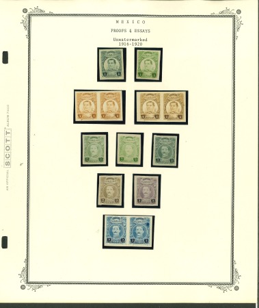 Stamp of Mexico » Later Issues 1916-1934 Proofs and Samples group