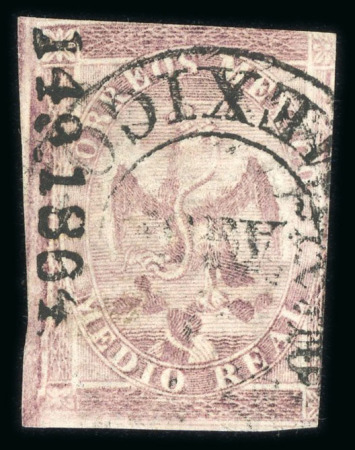 Stamp of Mexico » 1864 "Eagle" Issue 1864-66 Various Districts ½ Real- 8 Reales Eagles all Periods group