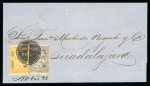 Stamp of Mexico » 1864 "Eagle" Issue 1864-66 Guadalajara Eagles 1st – 5th  Period group