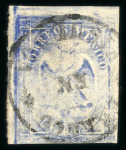 Stamp of Mexico » 1864 "Eagle" Issue 1864 Maravatio, Zacatecas No Name ½  Real- 2 Reales Eagles 1st and 4th Period group