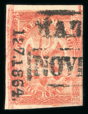 Stamp of Mexico » 1864 "Eagle" Issue 1864 San Luis Potosí Matehuala 8 Reales Red #127-1864 Eagle 2nd Period