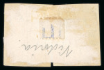 Stamp of Mexico » 1864 "Eagle" Issue 1864 Victoria No Name 2 Reales Orange #221-1864 Eagle 3rd Period reunited pair