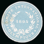Stamp of Olympics » Collections & Miscellaneous Lots 1900-92, "France and Olympism" thematic exhibit collection
