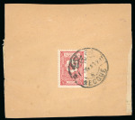 Stamp of Saudi Arabia » 1926-1932 Hejaz & Nejd 1928 (14 Jan) 1/2pia red on small wrapper to Beyrouth,