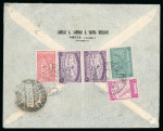 Stamp of Saudi Arabia » 1934 Kingdom Issues to date Letter from Taif to London, bearing an attractive mixture