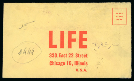 1946 (31 May) Jeddah-Chicago, via Port Sudan, bearing