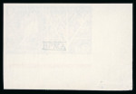 Stamp of Great Britain » Queen Elizabeth II 1961 Post Office Savings Bank set of three mint n.h. imperf. imprimaturs with "BPMA" hs on reverse