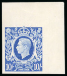 Stamp of Great Britain » King George VI 1939-48 Arms High Values 2s6d to £1 set of six imprimaturs in mint n.h. corner marginals