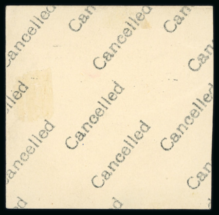1938 Official stamps, complete set with "Cancelled" on reverse