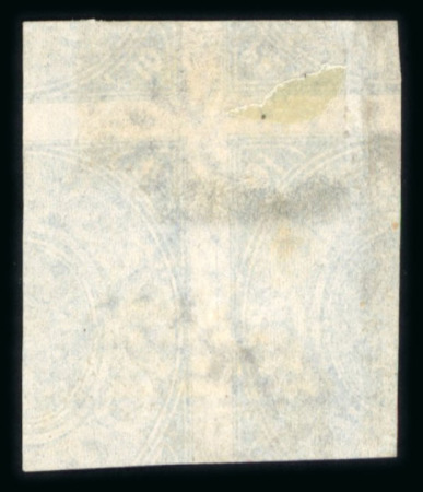 1866 10pi slate group of three imperf. proofs in three different shades