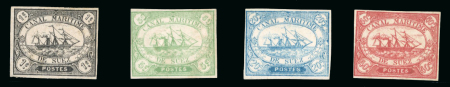 1868, Suez Canal Company stamps,