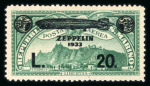 Stamp of Large Lots and Collections 1931 Airmails and Zeppelin post: Lot on two pages with better Zeppelin