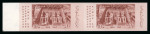 Stamp of Egypt » Arab Republic 1959 Egypt, UAR, 10m red brown, imperforate pair, mint