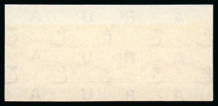 1961 Post Day, 10m carmine, imperforate pair