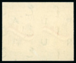 Stamp of Egypt » Arab Republic 1960 State Emblem 10m green, red, black, imperforate pair