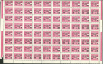 Stamp of Italy » Italian Occupations WWII » Dalmazia (Dalmatia) 1947 ITALY YUGOSLAVIA 1947 Slovenian Coast Miltary Administration cpl. set in part sheets of 80