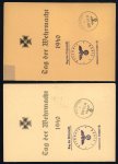 Stamp of Italy » Regno d'Italia ITALY 1943 (20.4.) So-called Rommel  memorial folders (2, including one facsimile signature