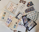 Stamp of Large Lots and Collections All World : 1950-2010, in a box thousands of mint and