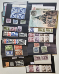 Stamp of British Empire General Collections and Lots 1860s-1960s, Range of material on cards in small box