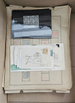 Stamp of France » Collections 1870-1940, dans une boîte ensemble de plusieurs centaines
