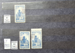 Stamp of Poland » Poland Local Issues 1918 Zarki local issue specialised collection with 72 stamps
