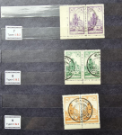 Stamp of Poland » Poland Local Issues 1918 Zarki local issue specialised collection with 72 stamps