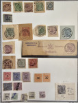 Stamp of German States » Wurttemberg 1851-1923 collection on printed pages with a useful range of earlier issues used
