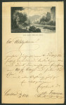 Stamp of Austria » Bohemia (Böhmen) Austria 1850 Decorated letter head of CARLSBAD in Bohemia