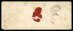 Stamp of Mauritius » Pre-Stamp & Stampless Postal History 1852 Mauritius (Apr 8) Cover sent to Hérault with red oval "Packet Letter Mauritius", sent via Marseille and Bordeaux