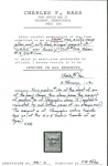 Stamp of Egypt » Officials 1922 OHHS 3m orange-yellow, mint, position 190, very