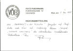 Stamp of Romania » Postal History 1818 Folded disinfected lettersheet from Bucharest
