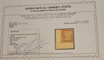 Stamp of France » Timbres-Taxe 1896, Non Émis Timbre-Taxe Duval 60 centimes brun sur