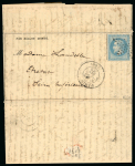 Stamp of France » Ballons Montés 1870, Gazette des absents n°18 avec son supplément