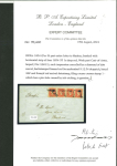 Stamp of India » 1854 Lithographs 1854 (Dec 5) Entire letter from Secunderabad to Madras,