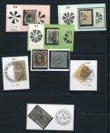 Stamp of Brazil Brazil, large page with 22 cork cancellations on classic