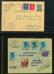 Stamp of Romania » Collections, Lots etc. 1929-41 WWII & Censored Mail: Attractive group of 18 covers & cards