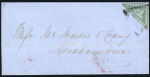 Stamp of South Africa » Cape of Good Hope 1861 PORT ELIZABETH to GRAHAMSTOWNThe local mail with