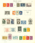 Stamp of Finland Finland: a few earlier issues include 5k blue and 5p
