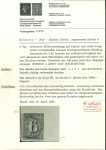 Stamp of Switzerland / Schweiz » Kantonalmarken » Zürich 1846, 6 Rappen mit Abart vollkommen unsichtbare waagerechte rote Untergrundlinien auf Briefumschlag