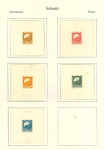 Stamp of Switzerland / Schweiz » Schweiz ab 1907 1907, Los von 36 Essais