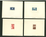 Stamp of France » Émissions à partir de 1900 1930, lot de 6 épreuves de luxe (une épreuve