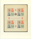 Stamp of Colonies françaises » Monaco Monaco, 1949 : blocs-feuillets Y&T n° 3A/4B, **, croix rouge monégasque, cote 2'050€, TB.