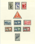 Stamp of Colonies françaises » Monaco 1945-1970 : collection des postes aériennes complète