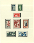 Stamp of Colonies françaises » Monaco 1945-1970 : collection des postes aériennes complète