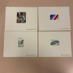 Stamp of France » Collections 1972-1983, énorme lot de plus de 550 épreuves de luxe de France