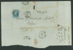 Stamp of Colonies françaises » Algérie 1862-1882, archive DESMARIES et Fils, lot de 16 lettres